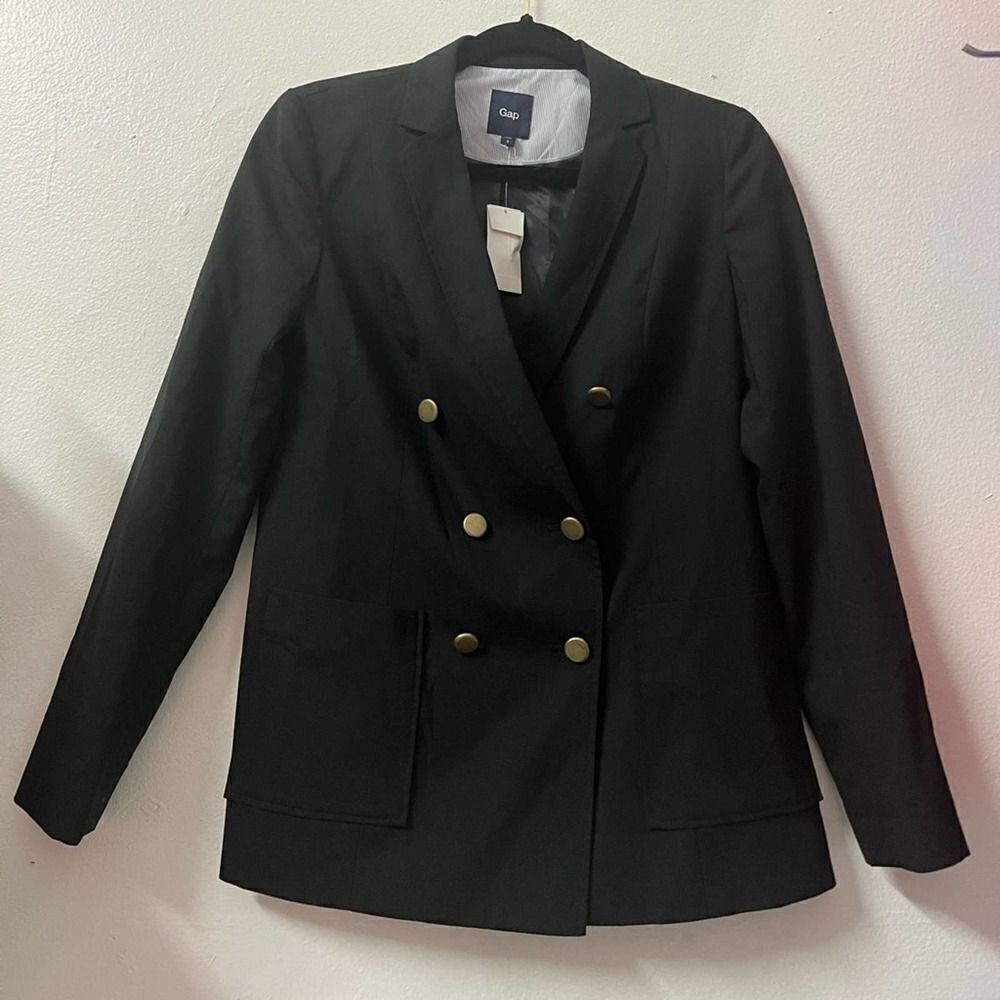 GAP Women’s Black Blazer NEW suit jacket size 2